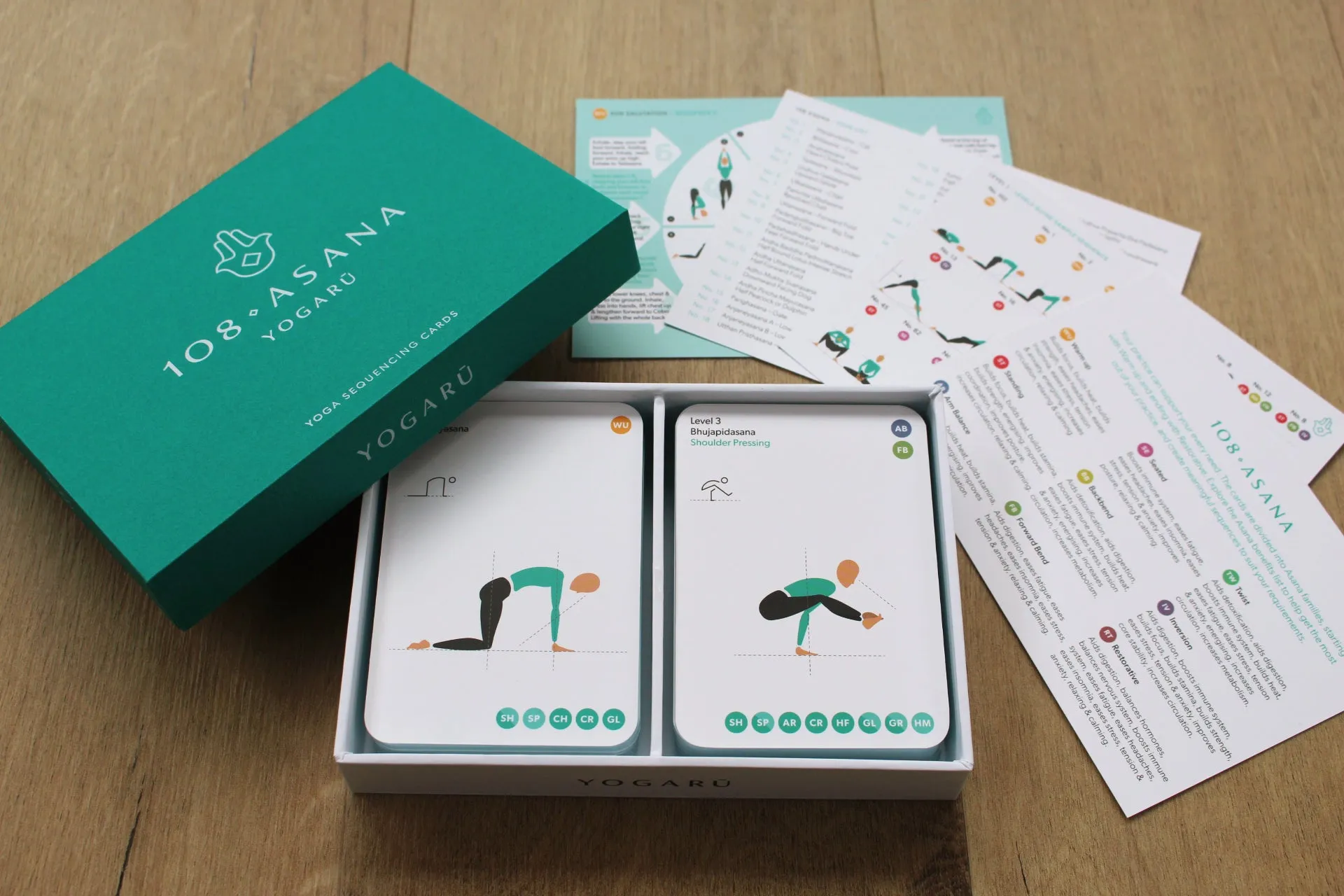 108 Asana Yoga Cards