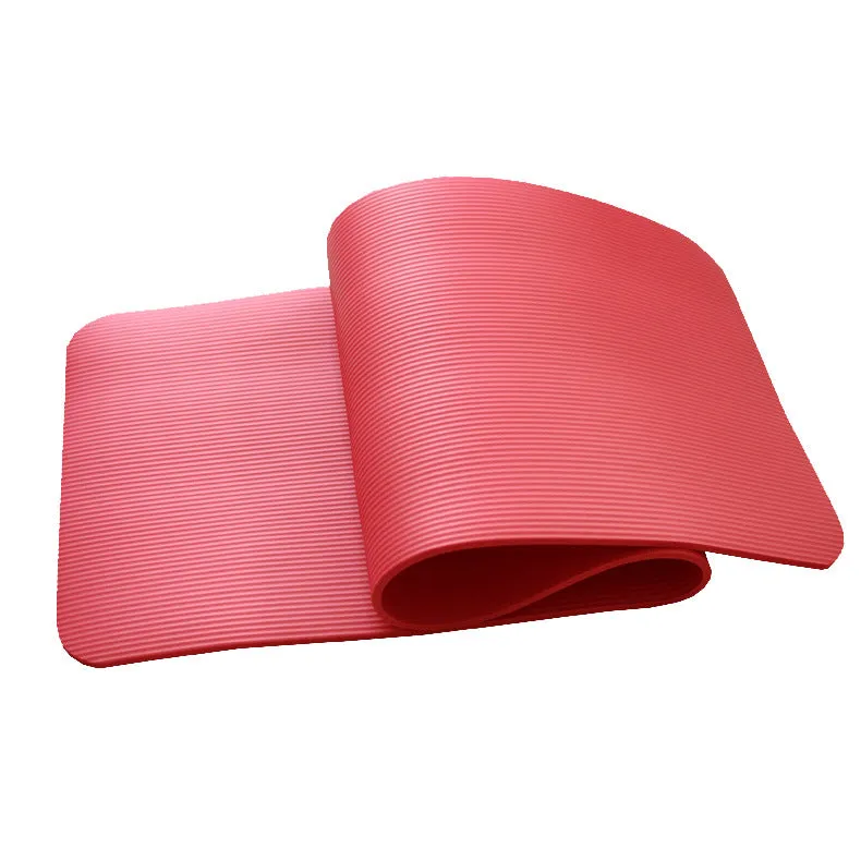 10mm Yoga Mat Soft Non-Slip Exercise Pad with Free Carry bag