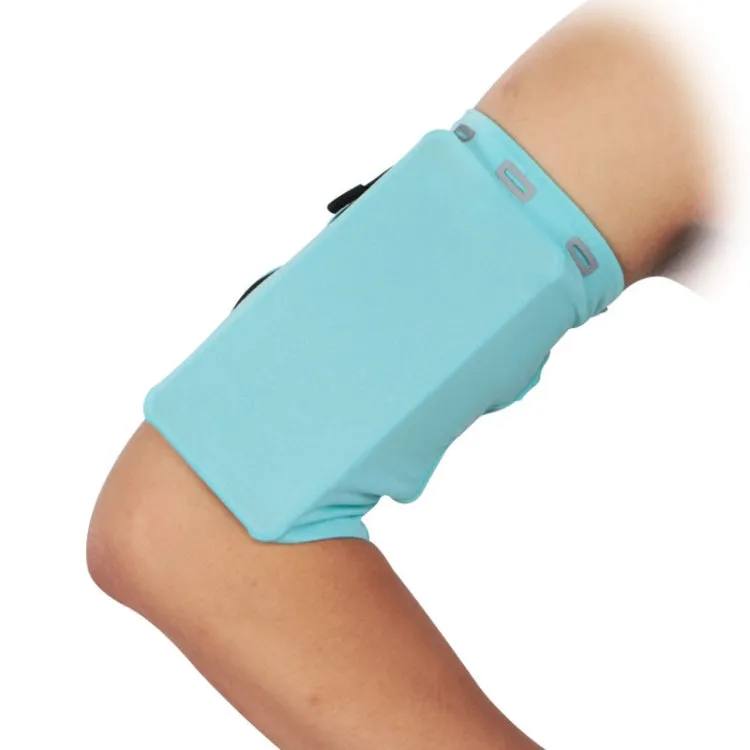 1940 Running Mobile Phone Arm Bag Elastic Sports Wrist Bag, Colour: Cyan (no Logo)