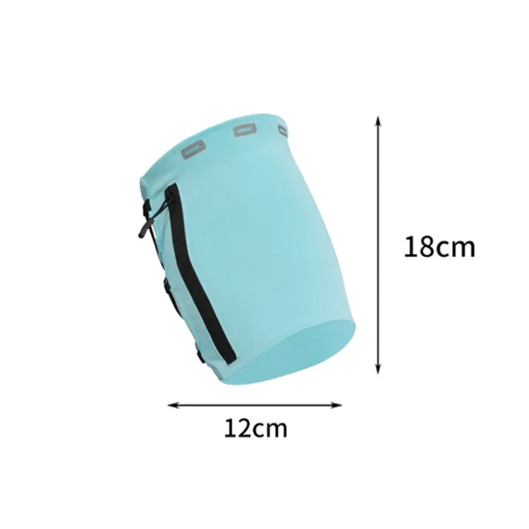 1940 Running Mobile Phone Arm Bag Elastic Sports Wrist Bag, Colour: Cyan (no Logo)