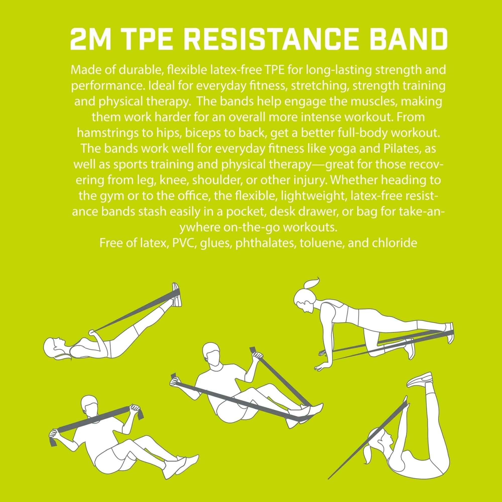 2m TPE Resistance Band