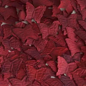 500 Pack Silk Butterfly Rose Petals - Burgundy