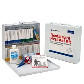 75 Person Restaurant First Aid Kit, Metal Case - W-260-U/FAO