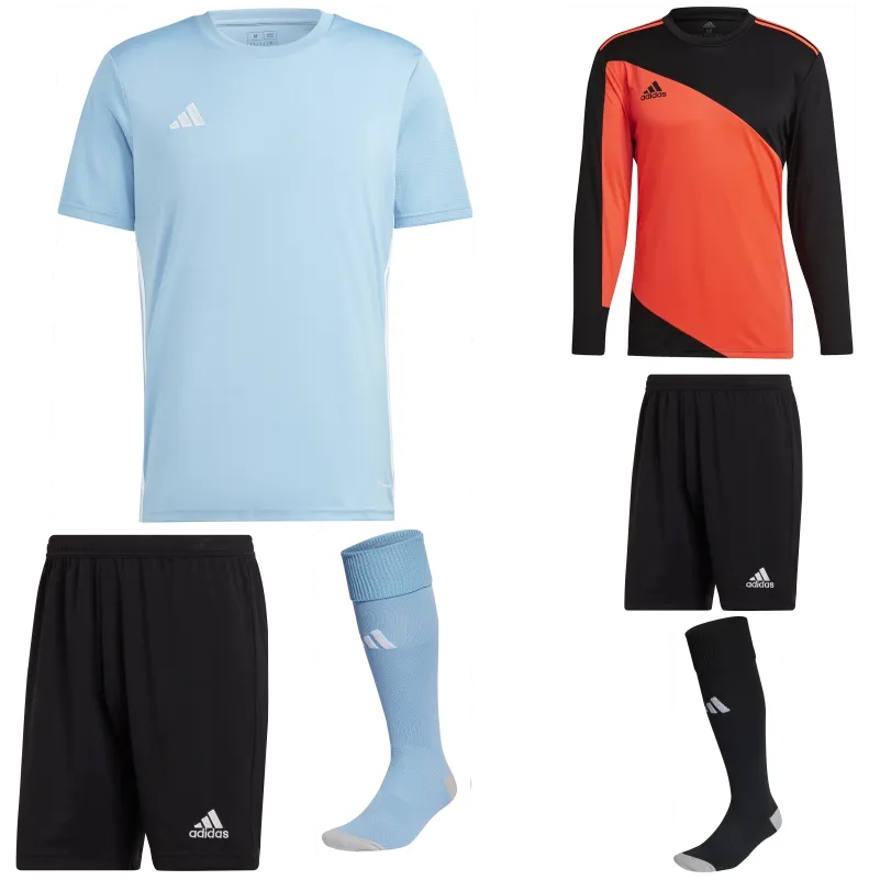 ADIDAS TABELA 23 SS KIT BUNDLE TEAM LIGHT BLUE WHITE