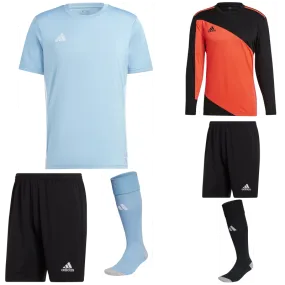 ADIDAS TABELA 23 SS KIT BUNDLE TEAM LIGHT BLUE WHITE