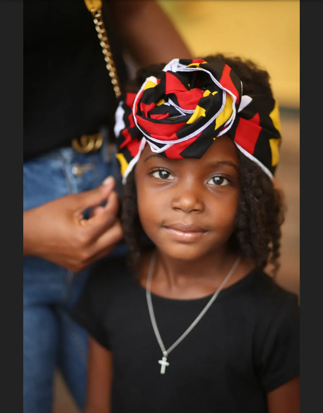 African Kente Mommy and Me Headwrap