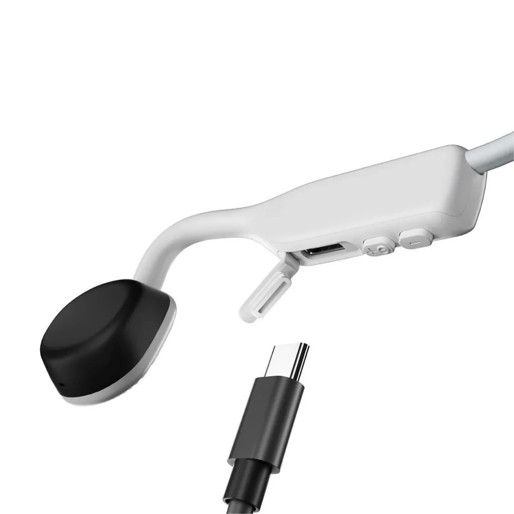 Aftershokz Shokz OpenMove Headphones Buds Wireless Bluetooth Earphones - White