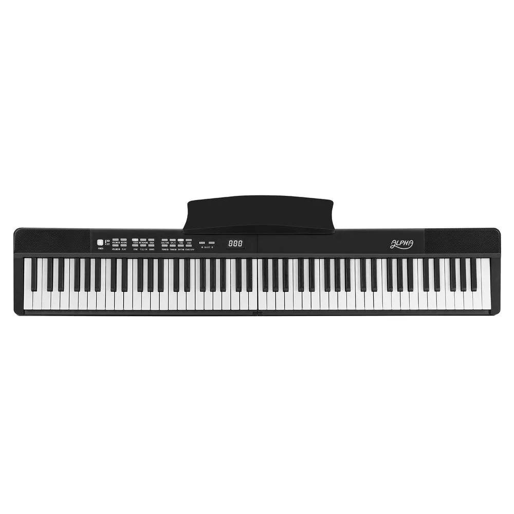 Alpha 88 Keys Foldable Electronic Piano Keyboard Digital Electric w/ Carry Bag