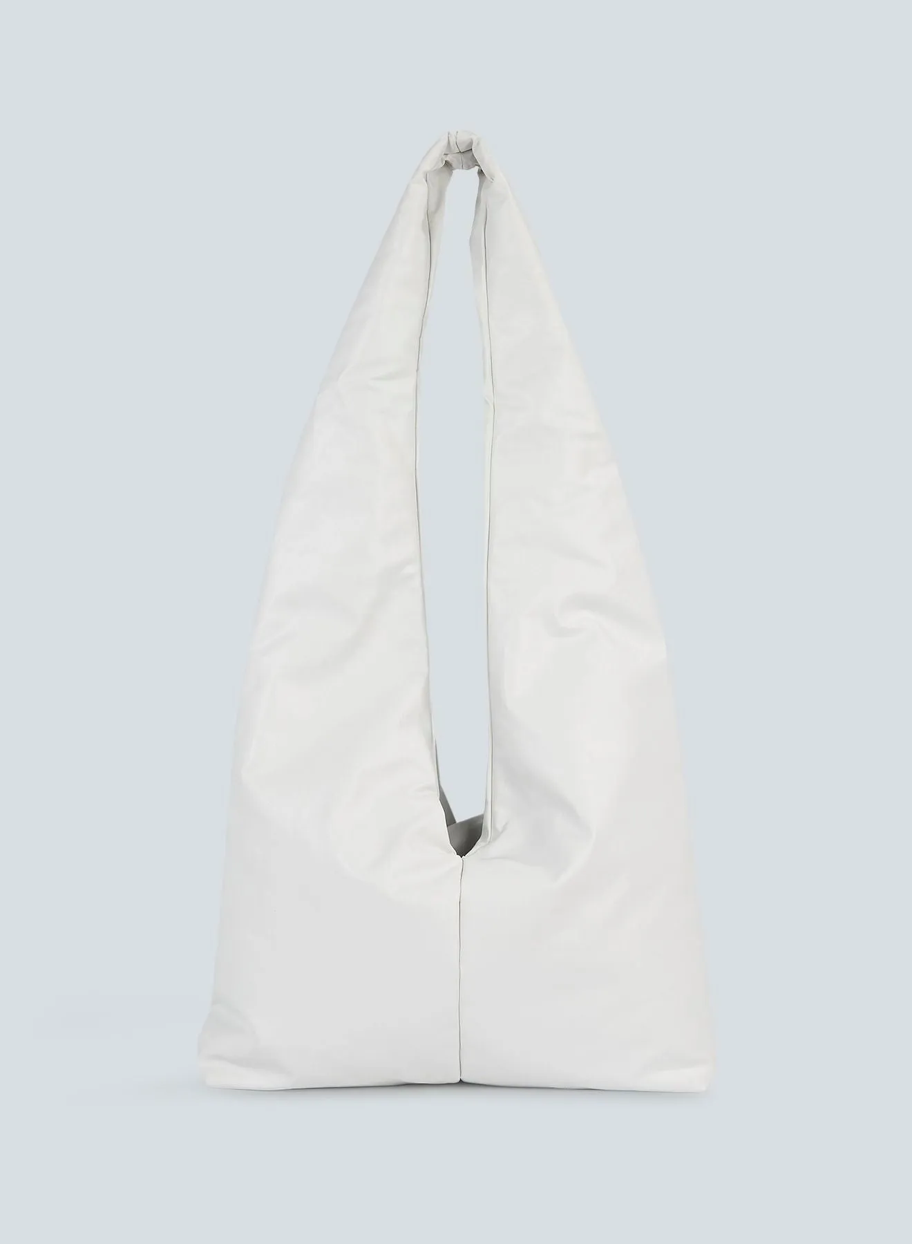 Anchor crossbody oil | white