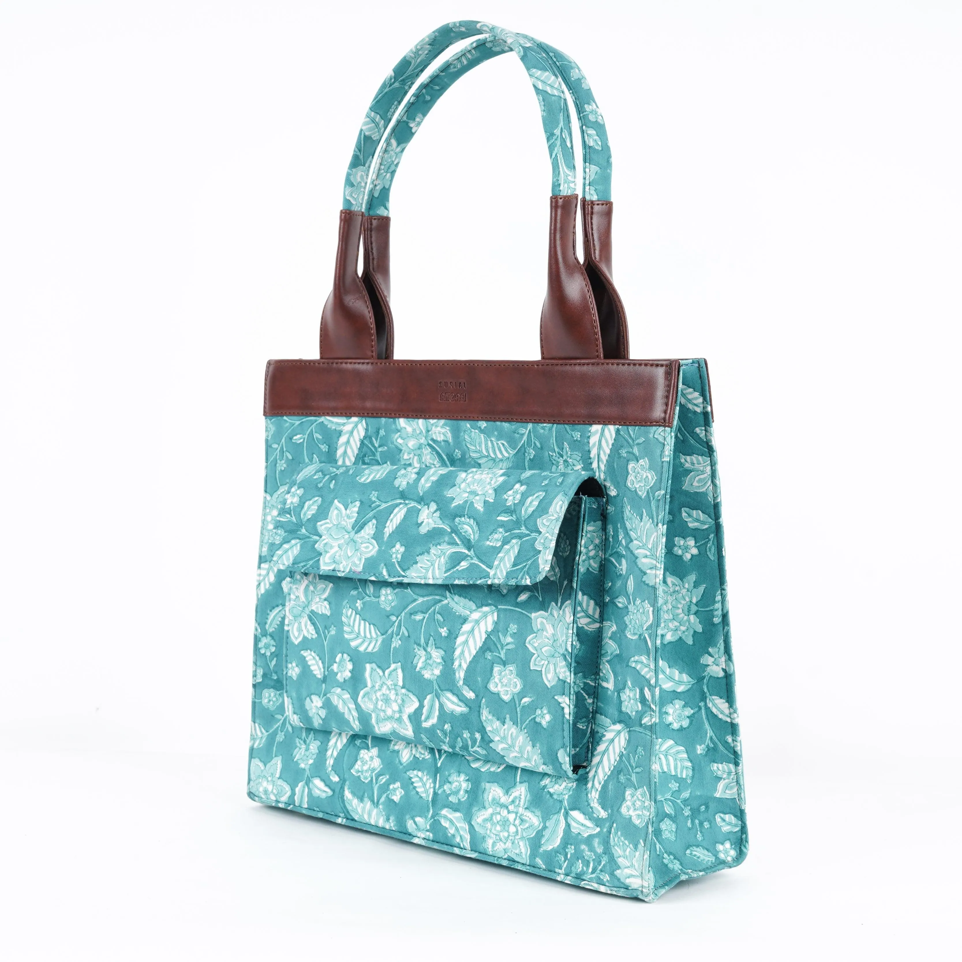 Aqua Blue Classic Tote Bag