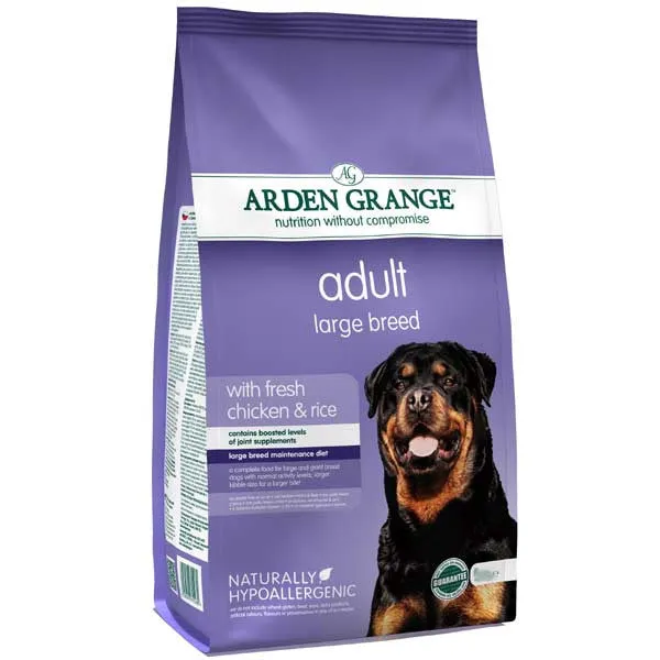 Arden Grange 2 Bag Deal (2 x 12kg) Adult Dog Large Breed Fresh Chicken & Rice