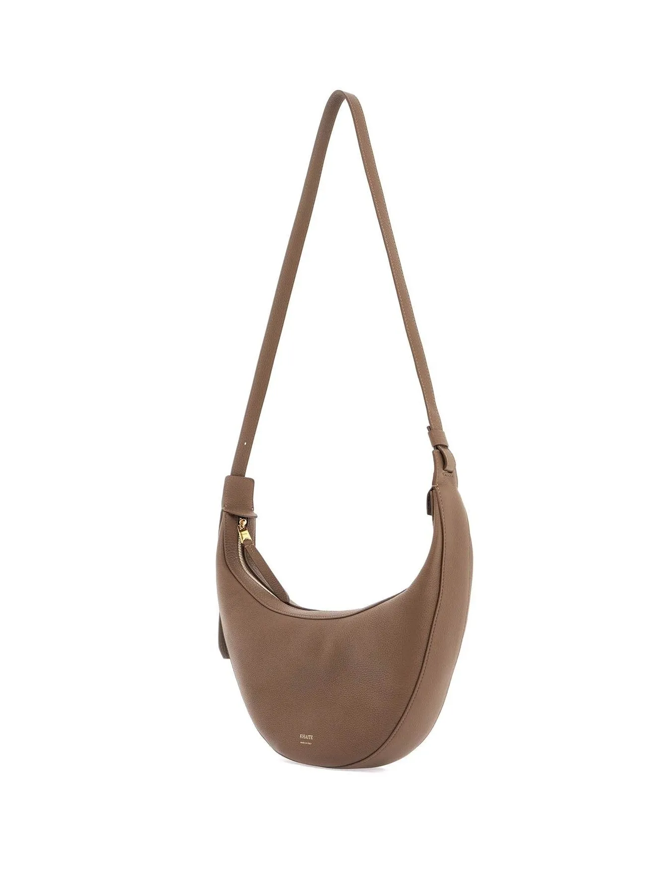 Augustina Hammered Leather Hobo Bag