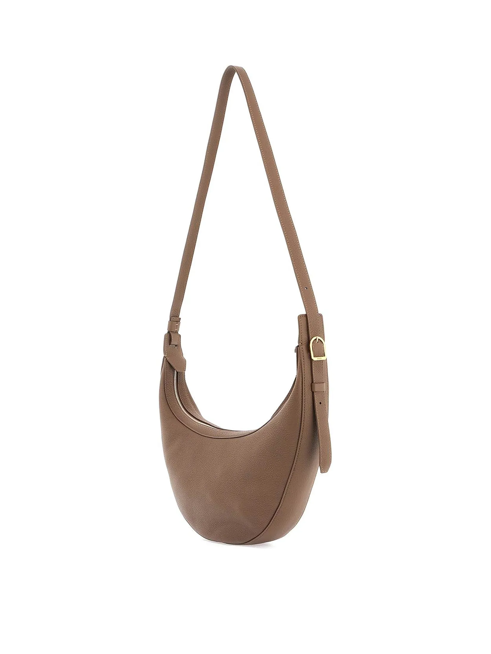 Augustina Hammered Leather Hobo Bag