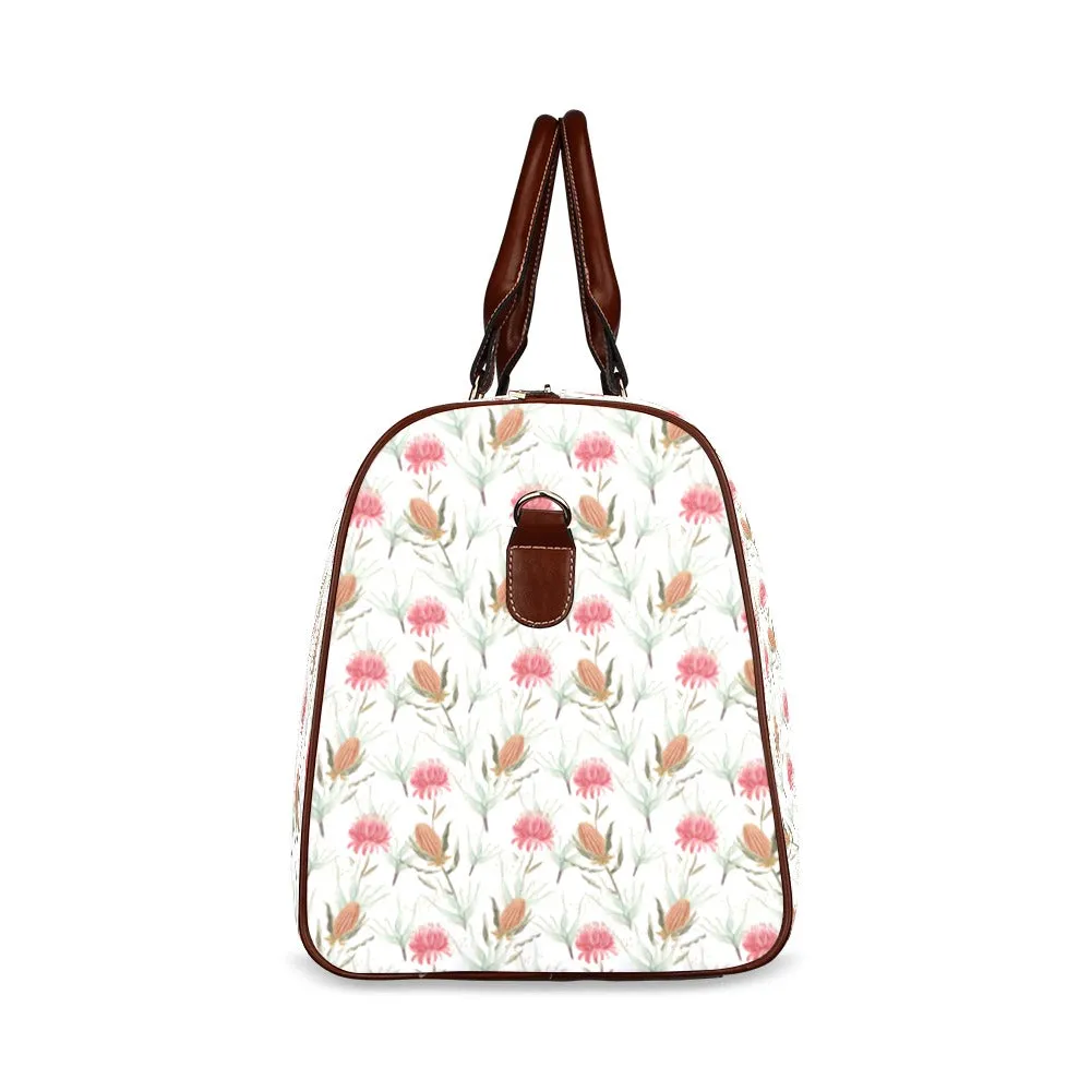 Australian Wattle sml Print Waterproof Travel Bag/Small (Model 1639)