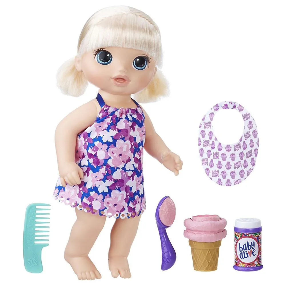 Baby Alive Magical Scoops Doll - Blonde