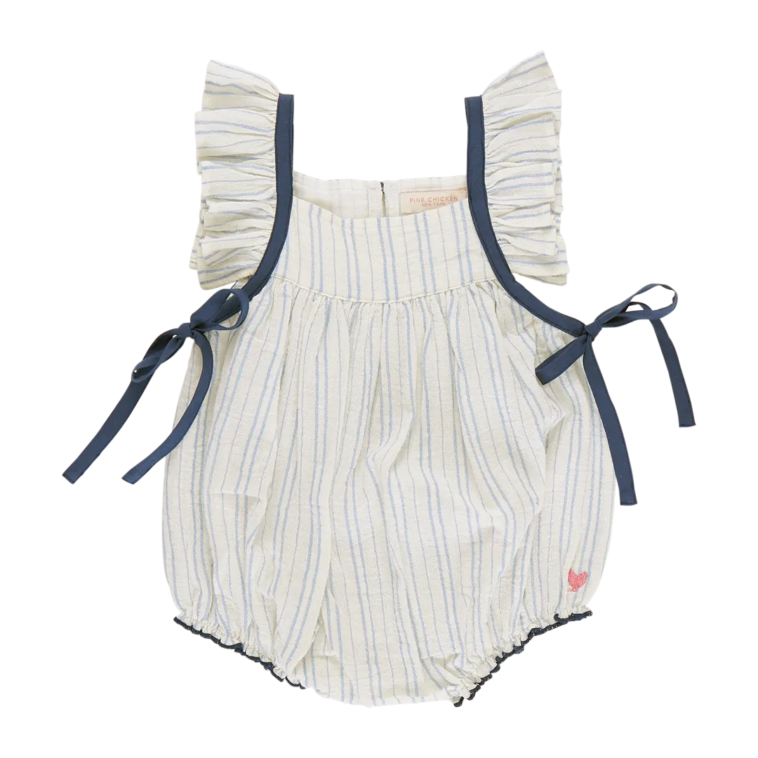 Baby Girls Ailee Bubble - Riviera Stripe