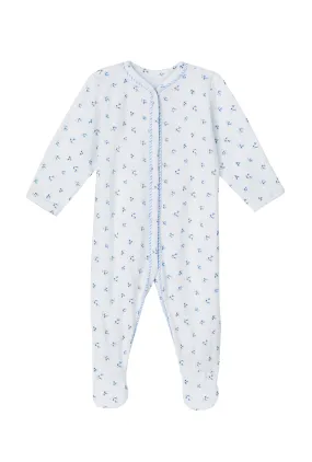 Baby Seaside Floral Cotton Onesie