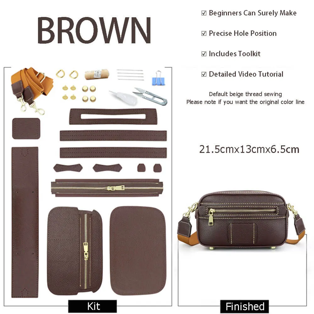 BABYLON™ Mens Square Shoulder Bag DIY Craft Kit