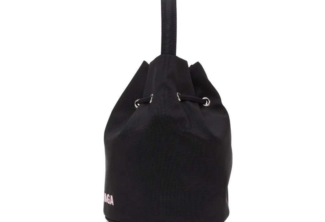 BALENCIAGA WHEEL XS DRAWSTRING BUCKET BAG