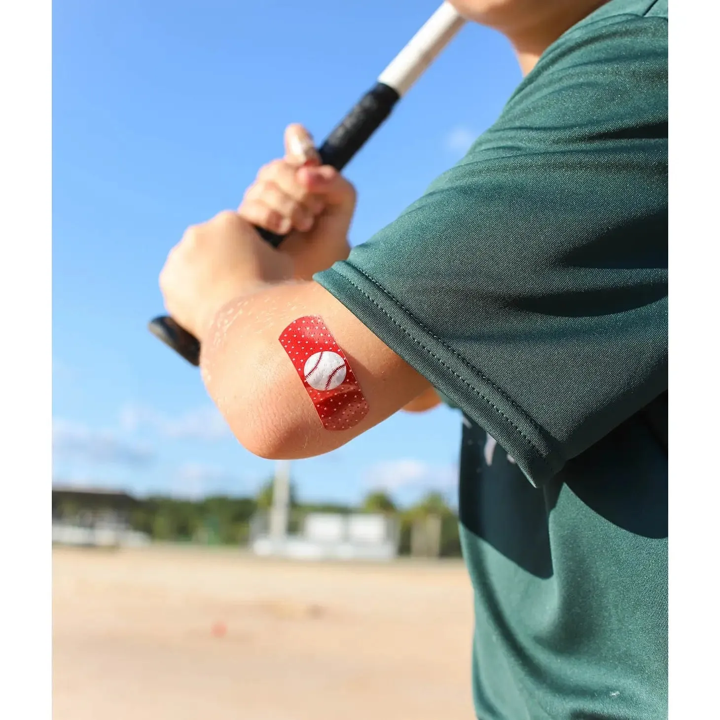 Baseball BooBoo Ball USA Keychain