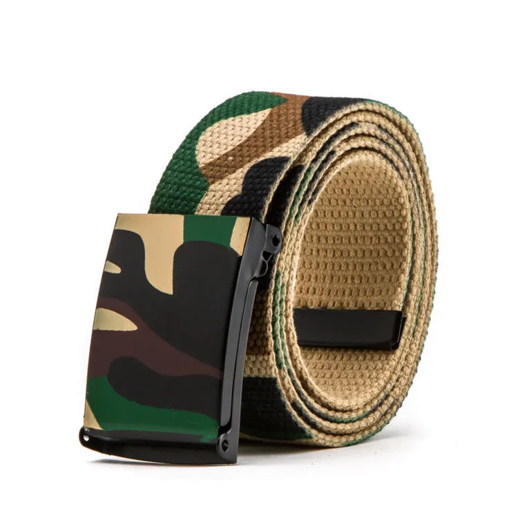 Belt Boys Girls Camouflage Clothing Belt Children Kids Camouflage Military Pants Belt