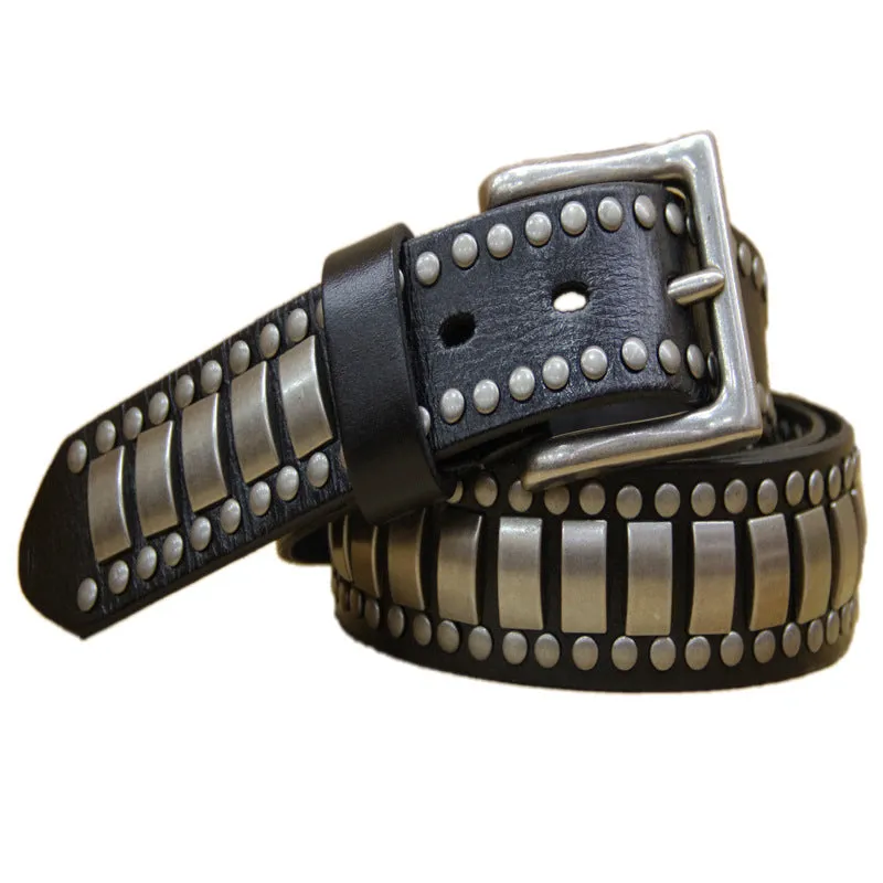 Belt First Layer 3.8 Width Men's Special Decoration Belt Wholesale