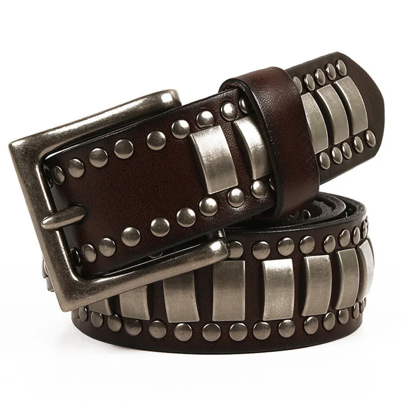 Belt First Layer 3.8 Width Men's Special Decoration Belt Wholesale