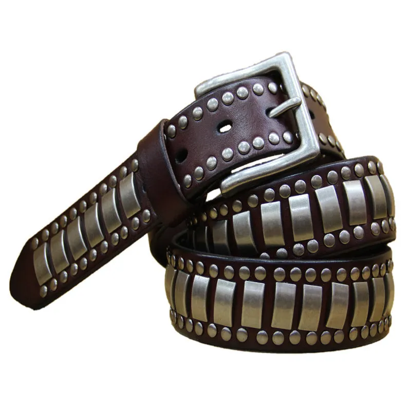 Belt First Layer 3.8 Width Men's Special Decoration Belt Wholesale