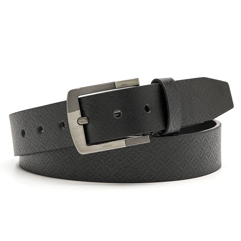 Belt Men's Fashion Casual Decoration Jeans Strap Outdoor Alloy Pin Buckle Wide Belt Men