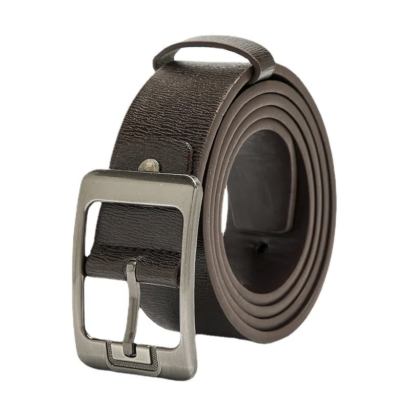 Belt Men's Fashion Casual Decoration Jeans Strap Outdoor Alloy Pin Buckle Wide Belt Men