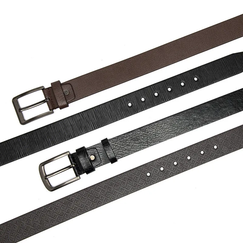 Belt Men's Fashion Casual Decoration Jeans Strap Outdoor Alloy Pin Buckle Wide Belt Men