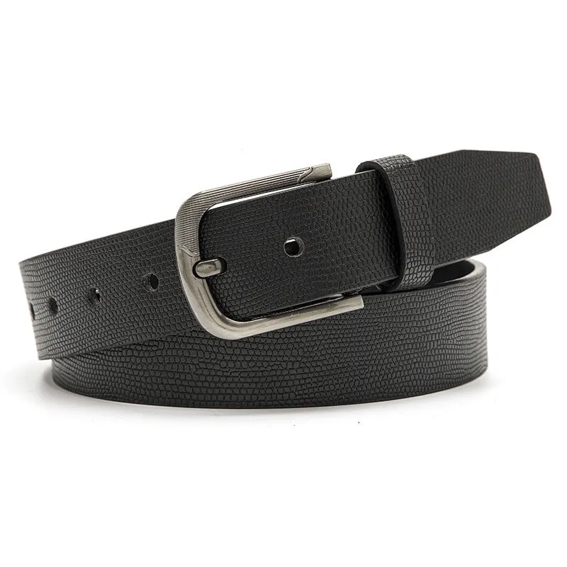 Belt Men's Fashion Casual Decoration Jeans Strap Outdoor Alloy Pin Buckle Wide Belt Men