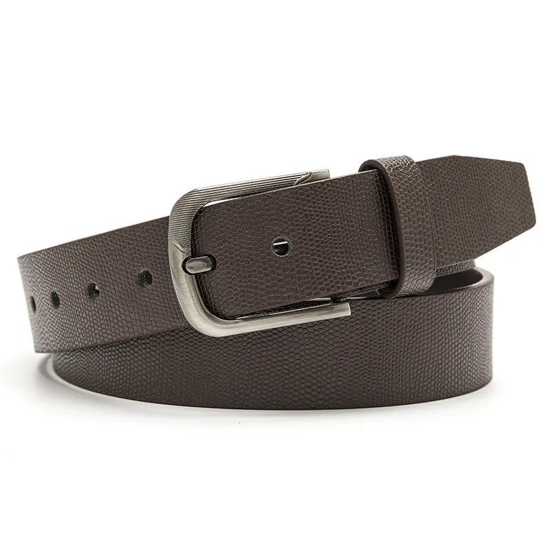 Belt Men's Fashion Casual Decoration Jeans Strap Outdoor Alloy Pin Buckle Wide Belt Men