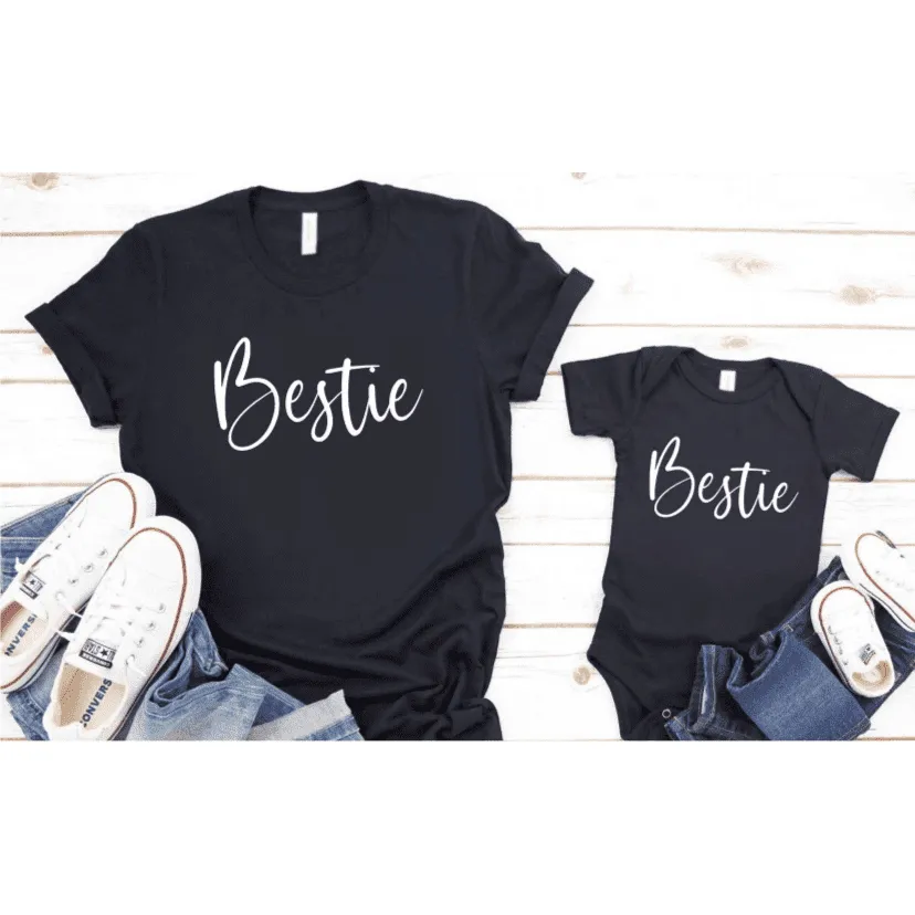 Bestie Mommy & Me Infant Onesie