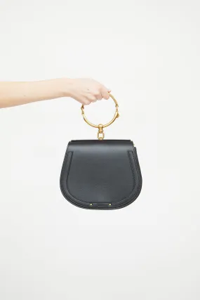 Black Leather Nile Crossbody