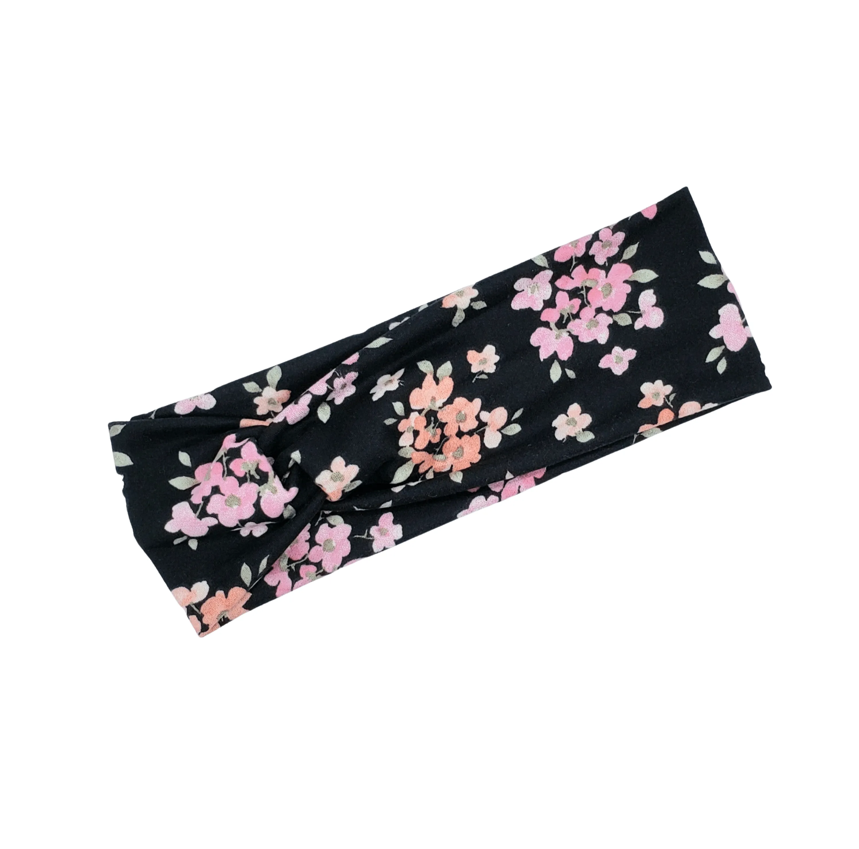 Black Tiny Flower Headband