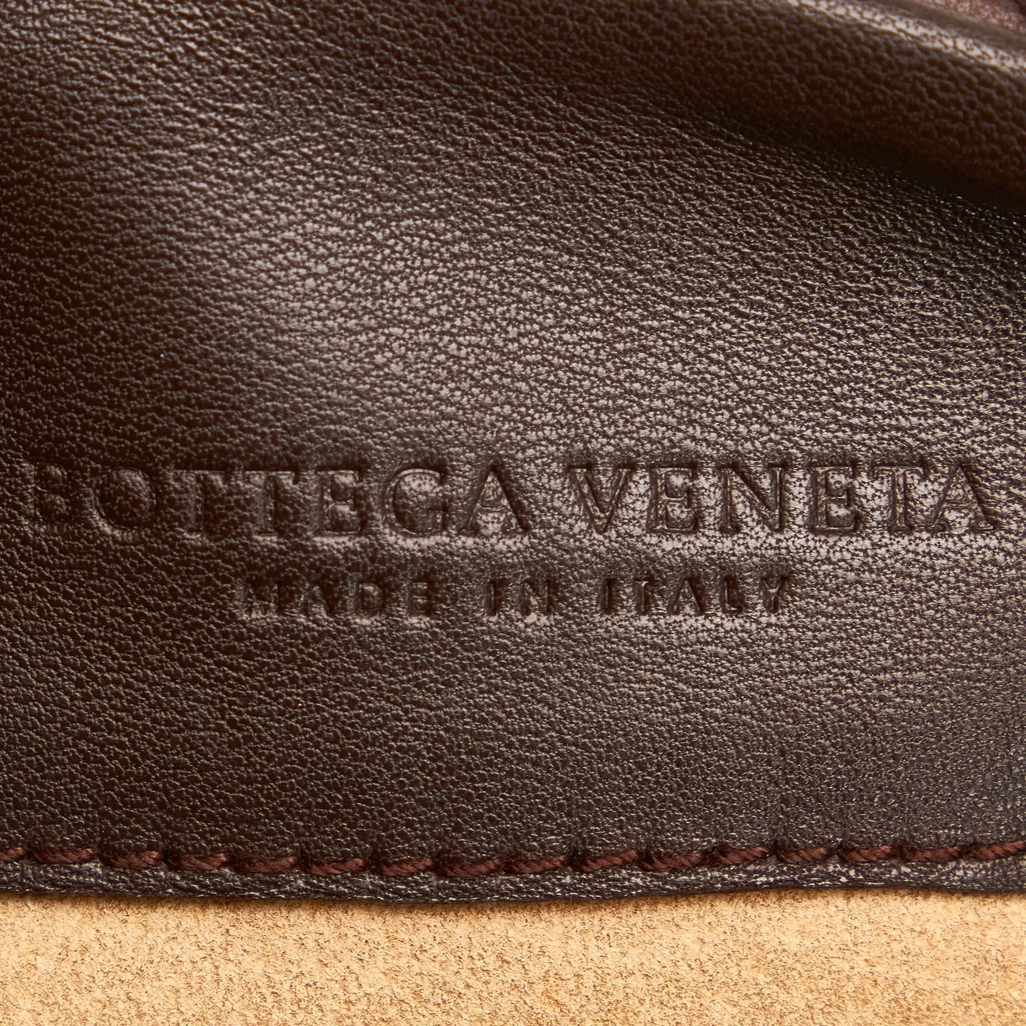 Bottega Veneta Intrecciato Flap Shoulder Bag (SHG-28630)