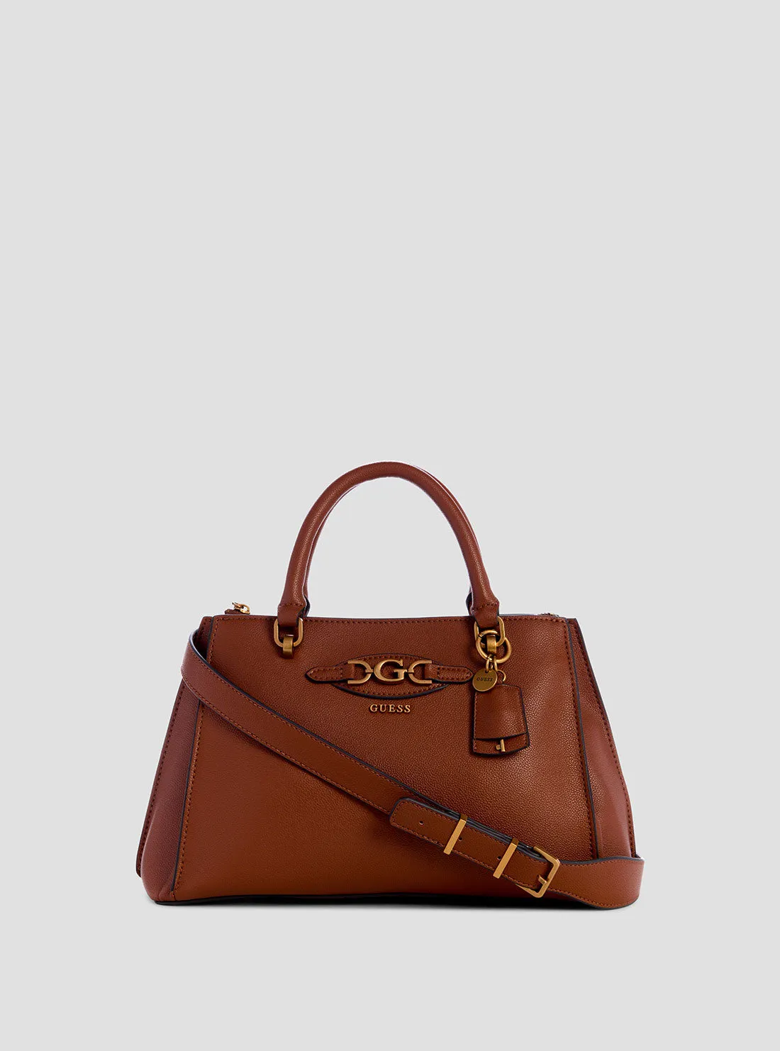 Brown Malva Girlfriend Satchel Bag