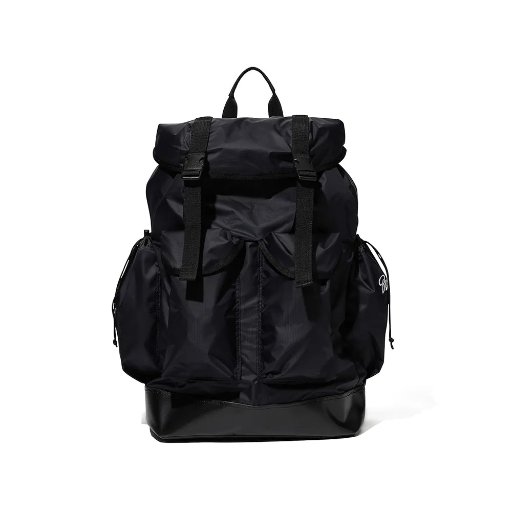 BSRBT LIGHT BIG POCKET BACKPACK BLACK