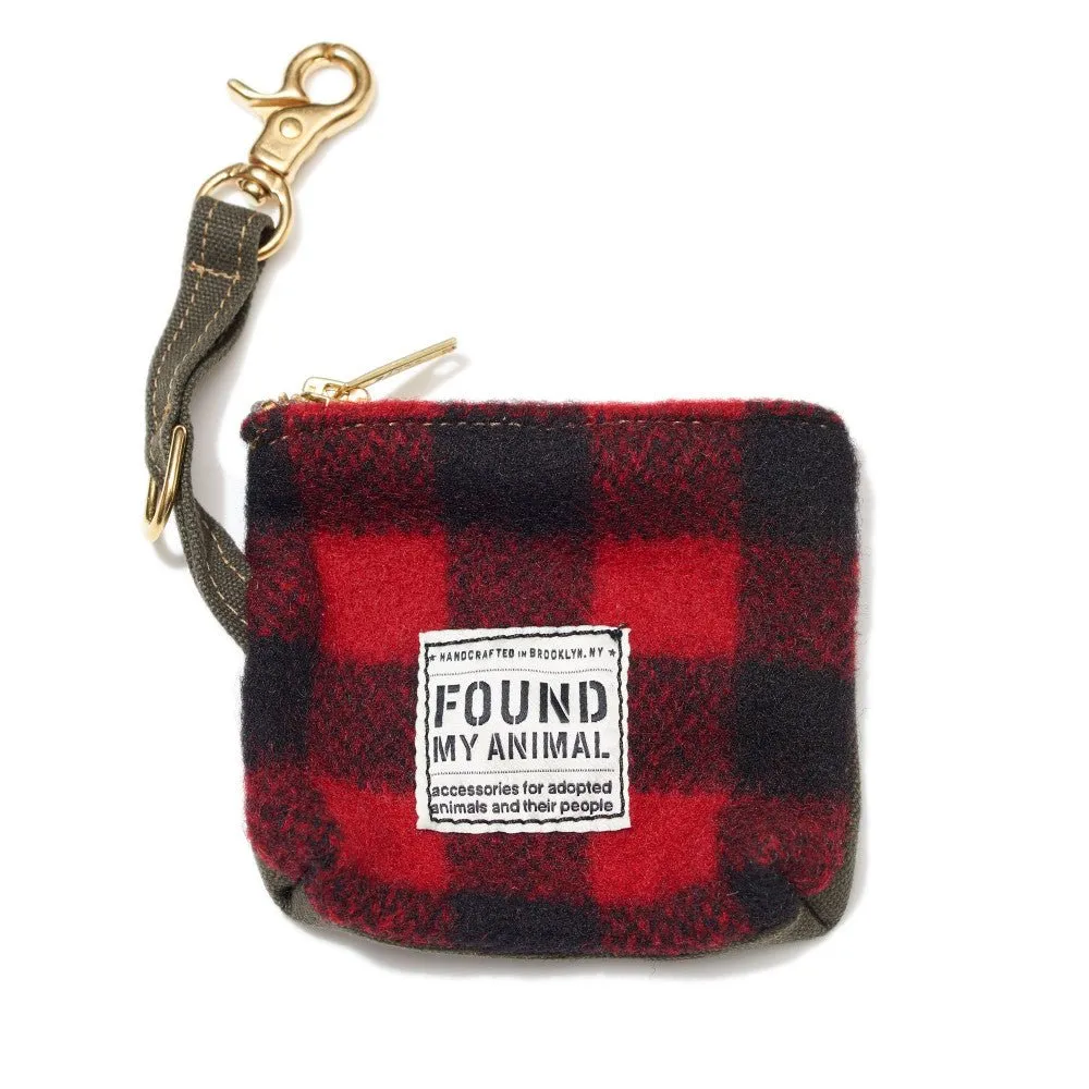 Buffalo Plaid Found Multi-Use Pouch