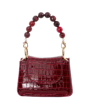 Burgundy Horra “حرة” Bag