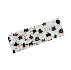 Cactus Polka Dot Headband