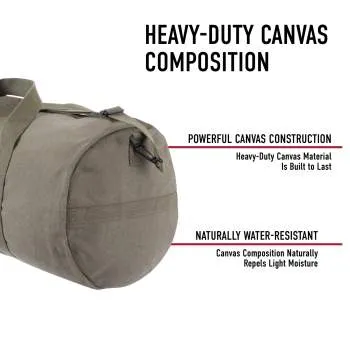 Canvas Shoulder Duffle Bag