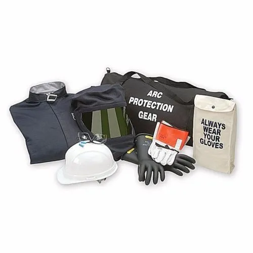 Chicago Protective Mechanix Wear AG32-CV 32cal Arc Flash Coverall Kit with Gloves