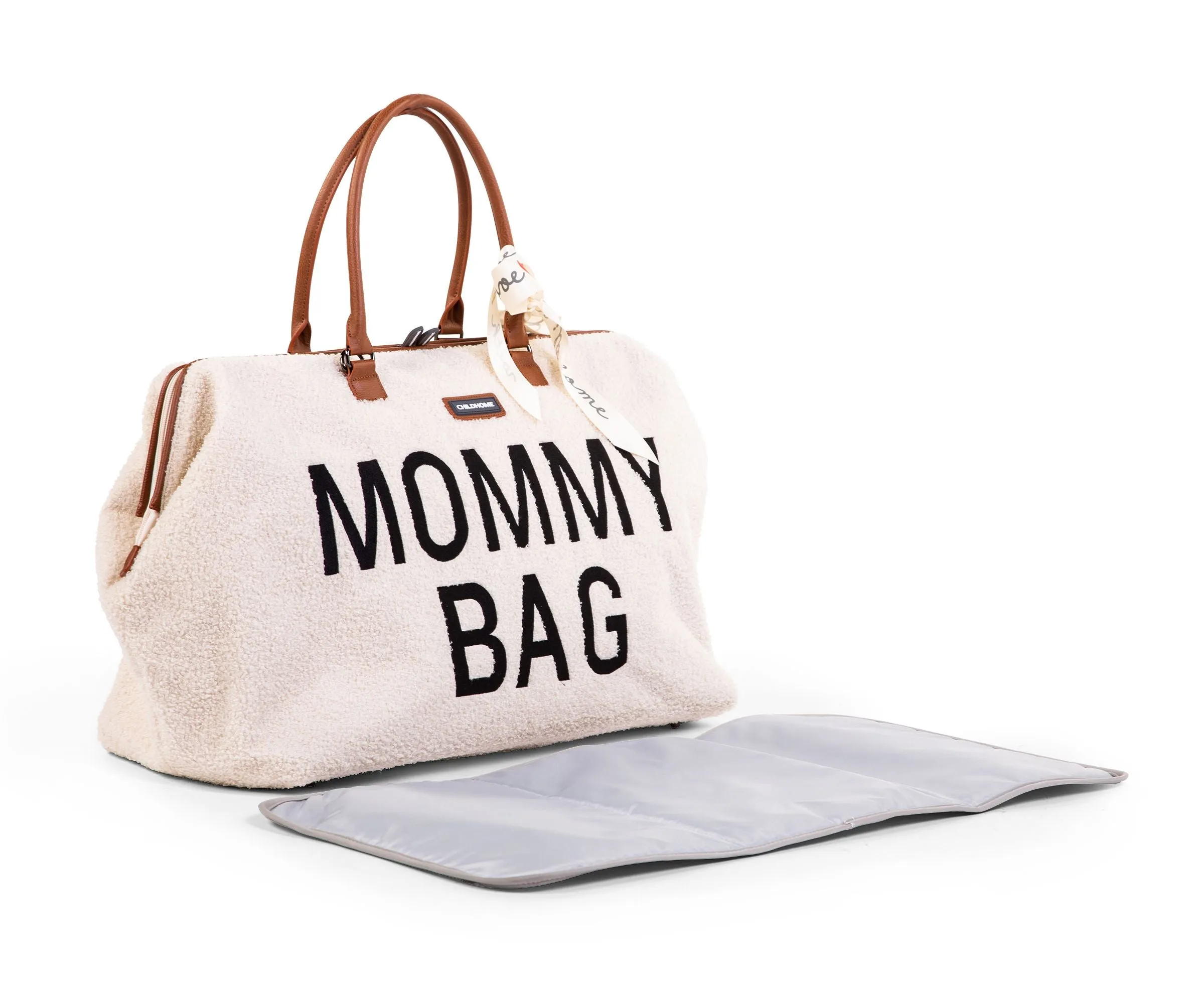 Childhome weekendtas XL Mommy Bag | Teddy OffWhite