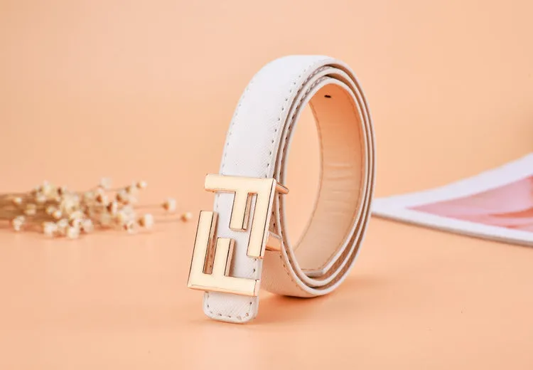 Children's Belt Personality Men's and Women's Belts Boys Gentleman Decorative Belt