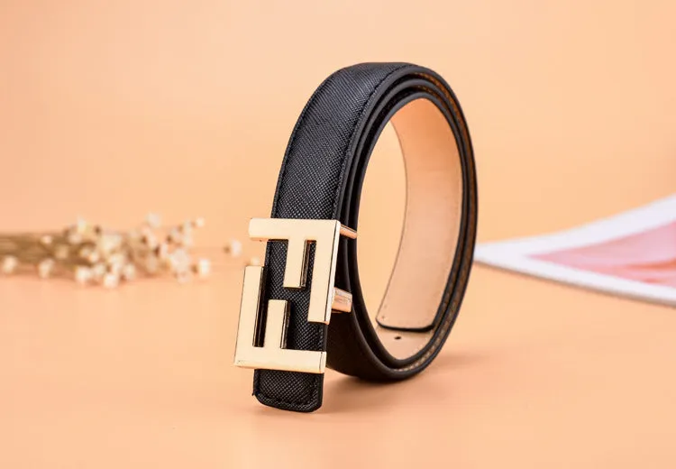 Children's Belt Personality Men's and Women's Belts Boys Gentleman Decorative Belt