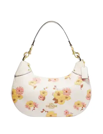 Coach Mara Hobo With Floral Cluster Print