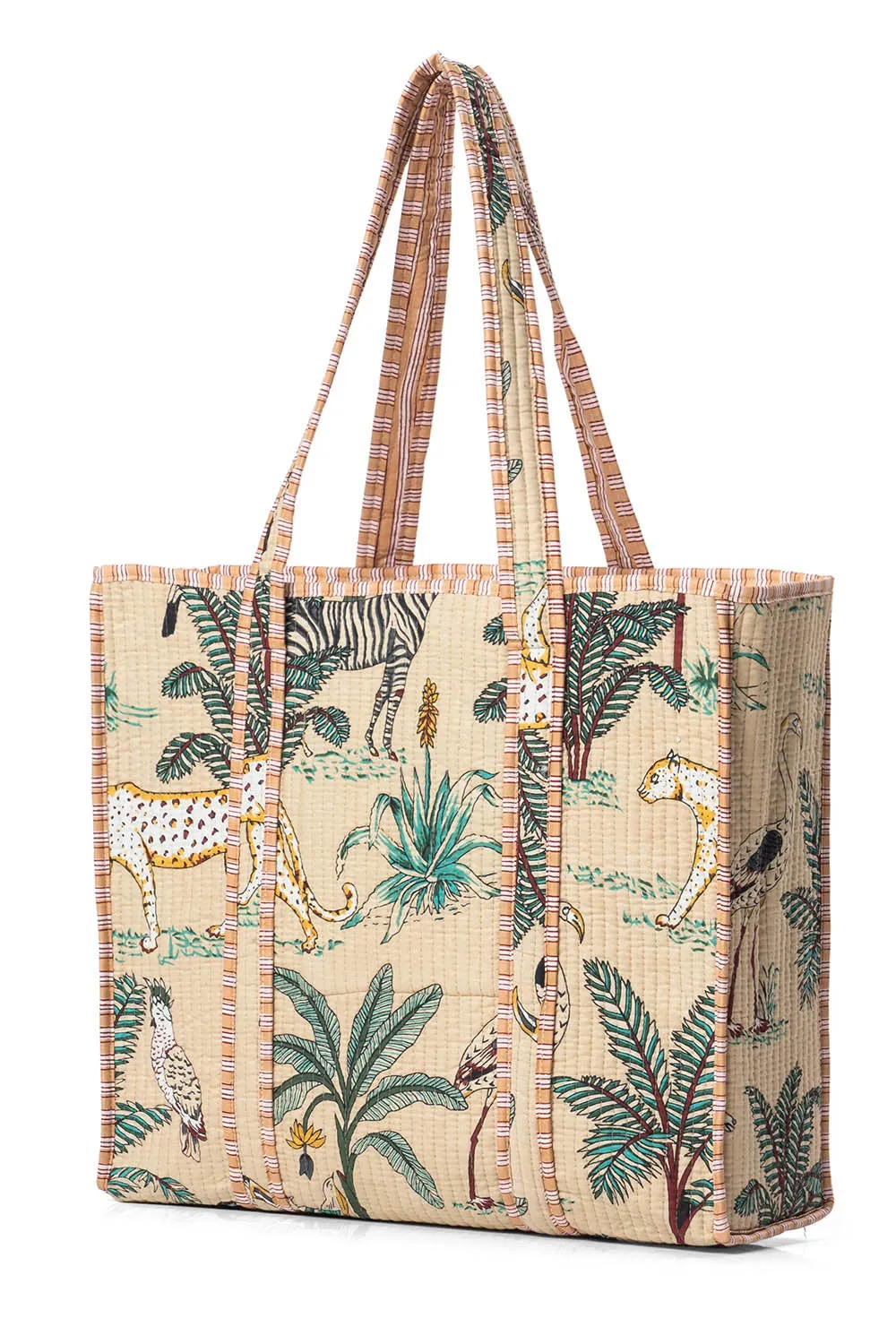 Cotton Jungle Tote