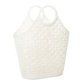 Cream Atomic Tote